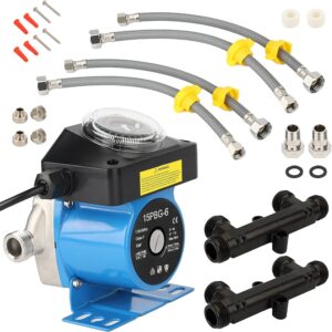 Hot Water Recirc Pump Kit with Timer & Valves