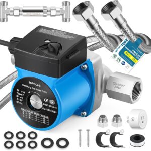 Crispaire Hot Water Recirc Pump Kit – Stainless Valve & Smart Plug