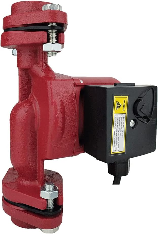 ZYIY 115V 3-Speed Hot Water Circ Pump, 1" Flange