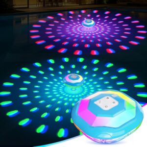 6000mAh Floating Pool Light, Color Changing LED Light