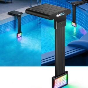 Kitloo Solar Pool Light - IP68 Underwater LED Light