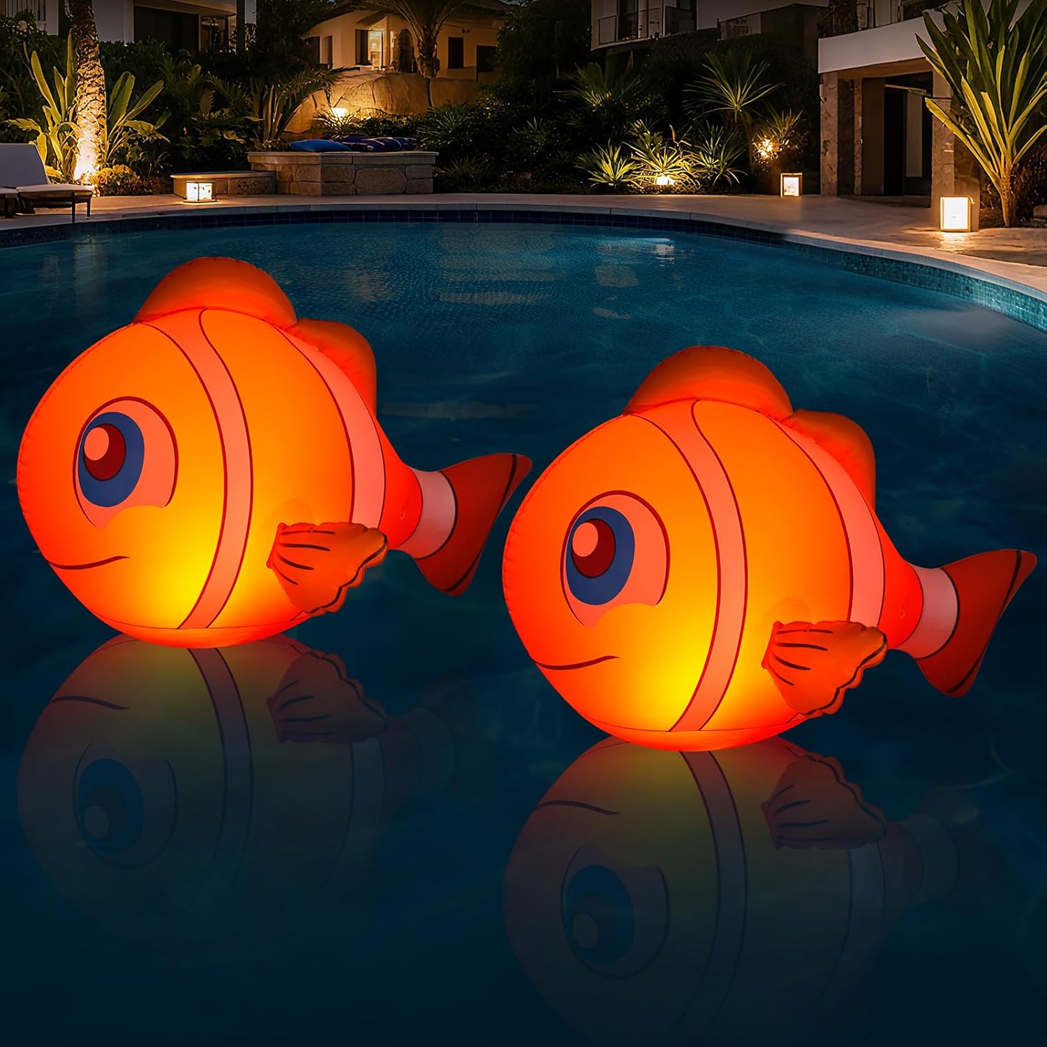 Cootway Clownfish Solar Pool Lights - 2 Pack