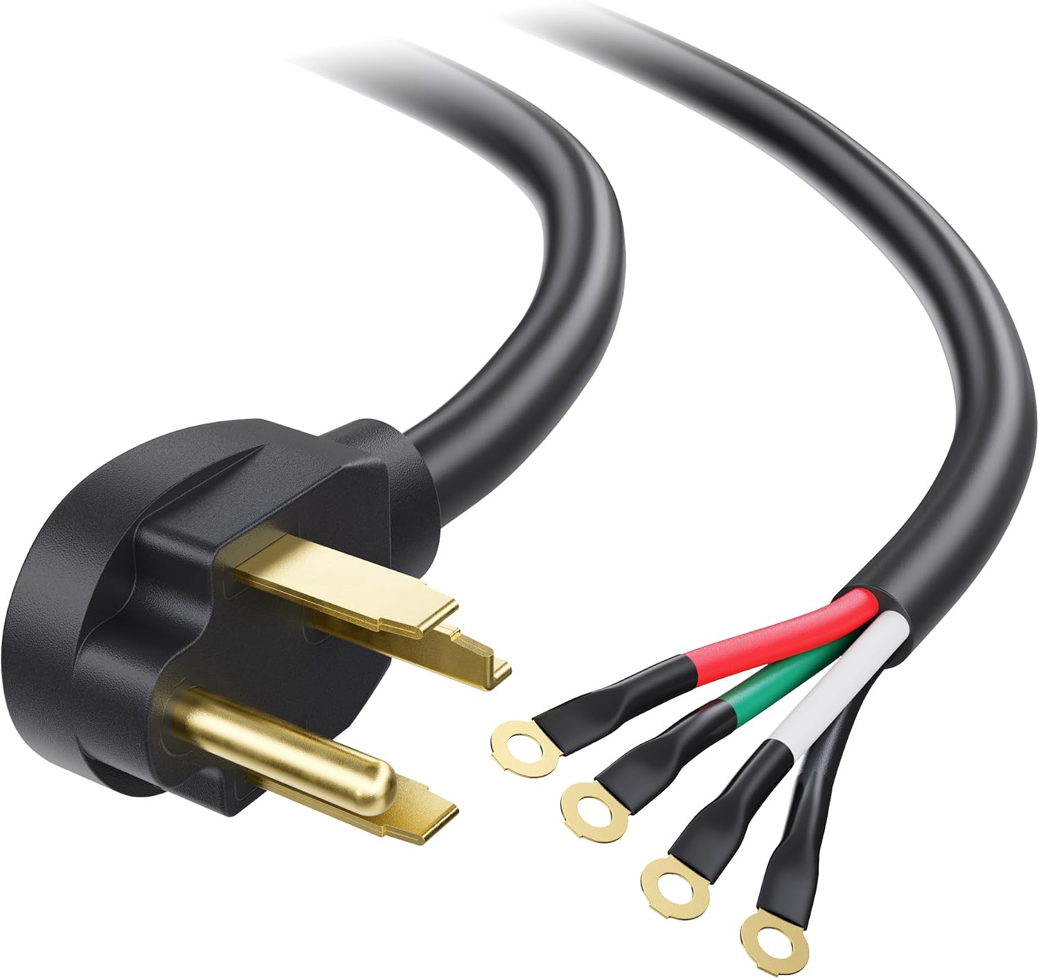 Cable Matters 4-Prong Dryer Cord 10ft - 30A