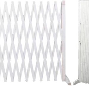 Expandable Wooden Garden Fence for Patio & Privacy
