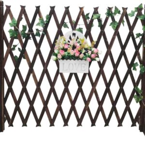 Premium Wooden Garden Trellis - Outdoor Privacy & Plant Support
