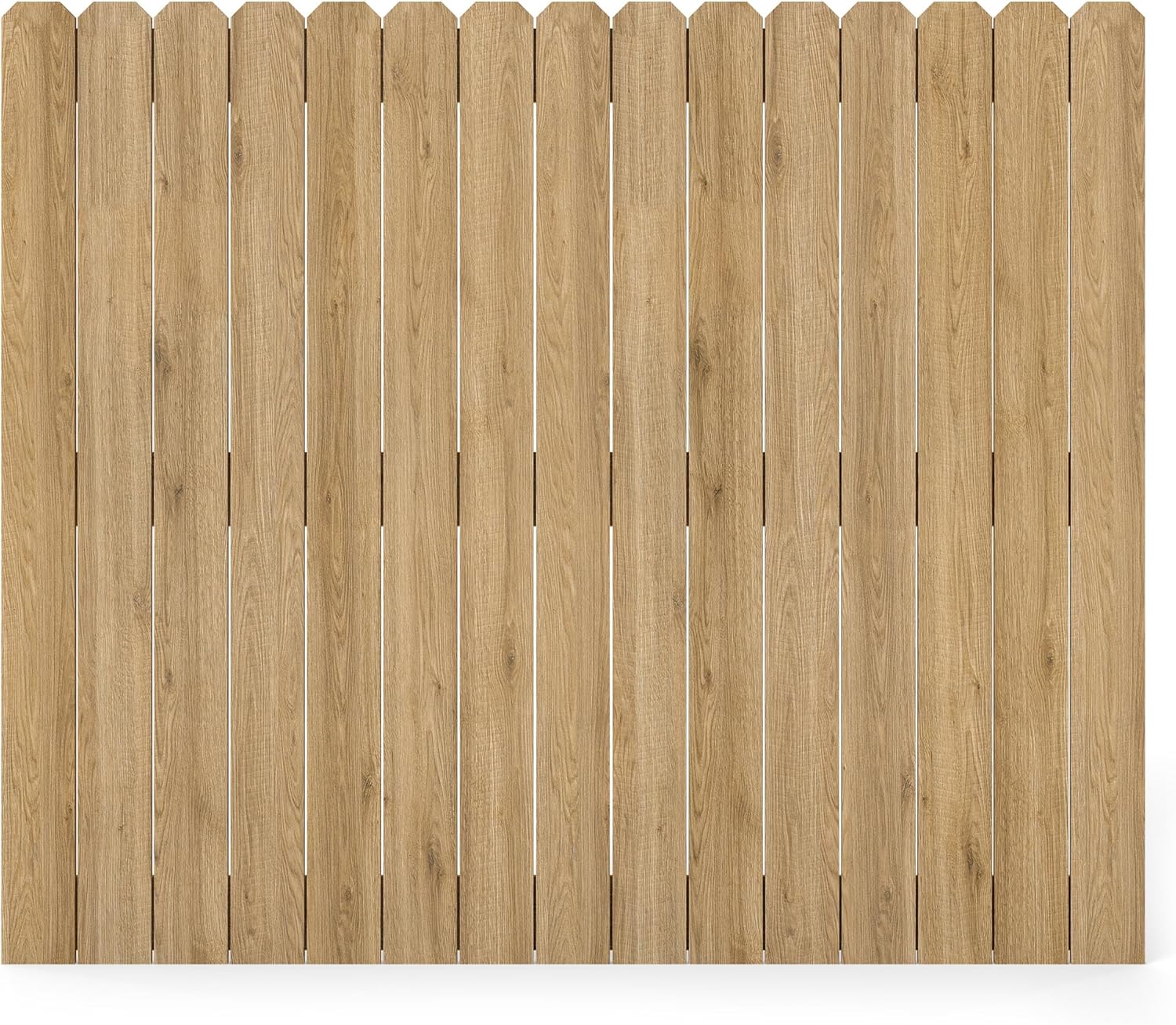 6ft Fir Wood Fence Pickets, 5.9in x 0.5in - 15 Pack