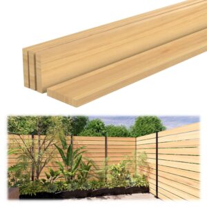 Southern Pine Fence Boards – 5/4" x 5.3" x 6' – Patavin