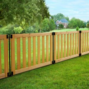 Zippity Newberry Wood Fence Kit 32in x 48in, 2 Panels