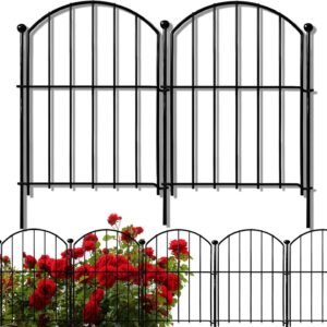 10-Pack Decorative Garden Fence, 17in x 10ft