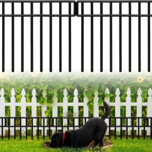 14-Piece 19.5ft x 13in Animal Fence Panels - Dog & Rabbit Barrier