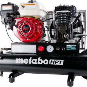 Metabo HPT Gas Wheeled Air Compressor, 8 Gal, Honda Engine