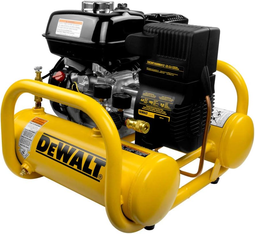 DeWalt 4 Gal Gas Air Compressor w/ Honda Engine