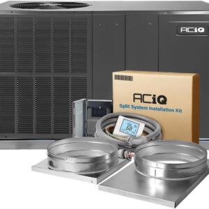 ACiQ 3.5 Ton Heat Pump w/ 10kW Backup Heat Kit - R32 Horizontal