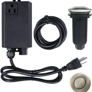 Stainless Steel Air Switch Kit for Garbage Disposal