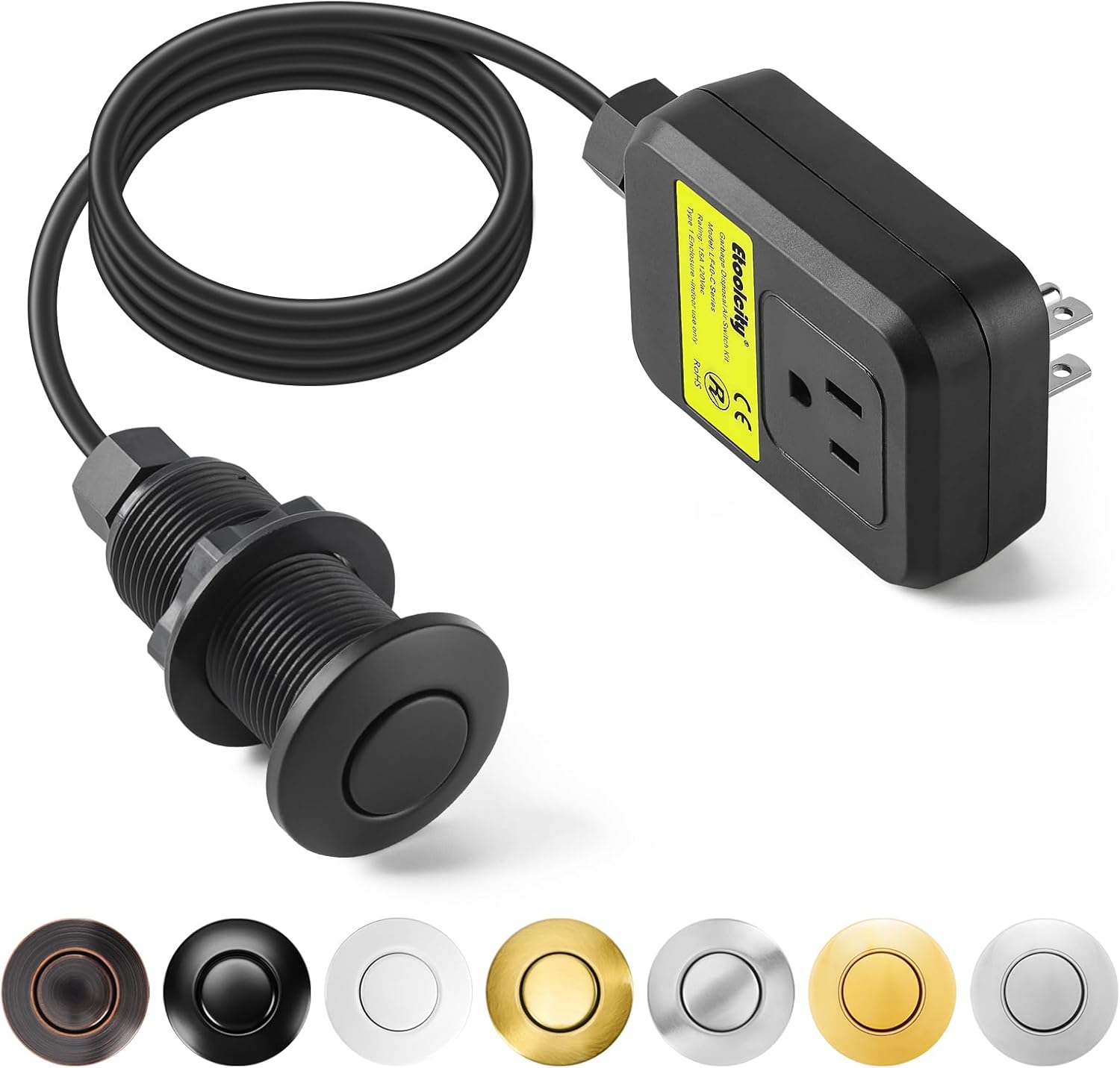 Etoolcity Air Switch Kit for Garbage Disposal