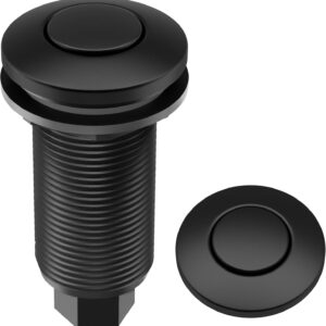 KRAUS Matte Black Garbage Disposal Air Switch Kit