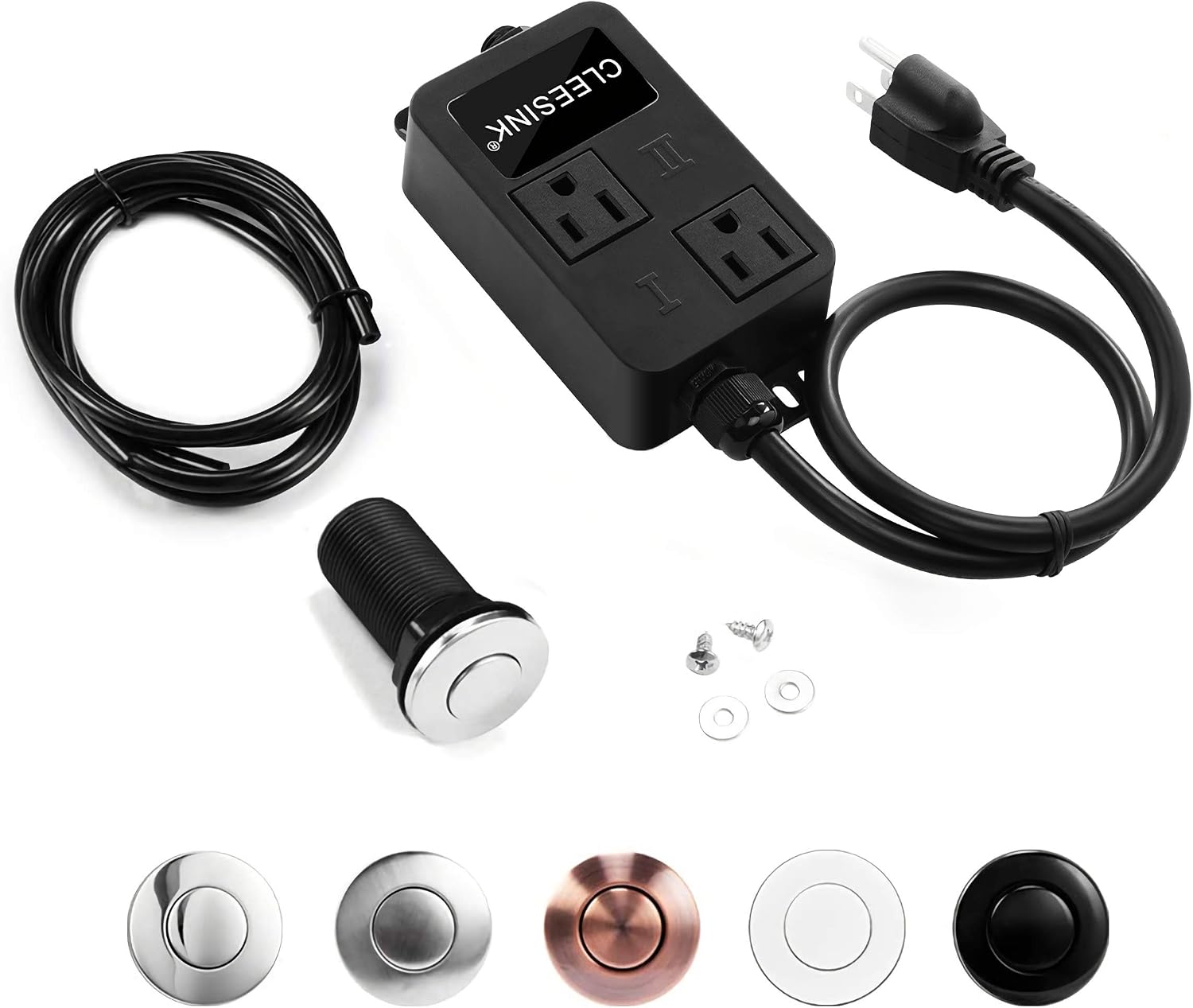 CLEESINK Dual Outlet Garbage Disposal Air Switch