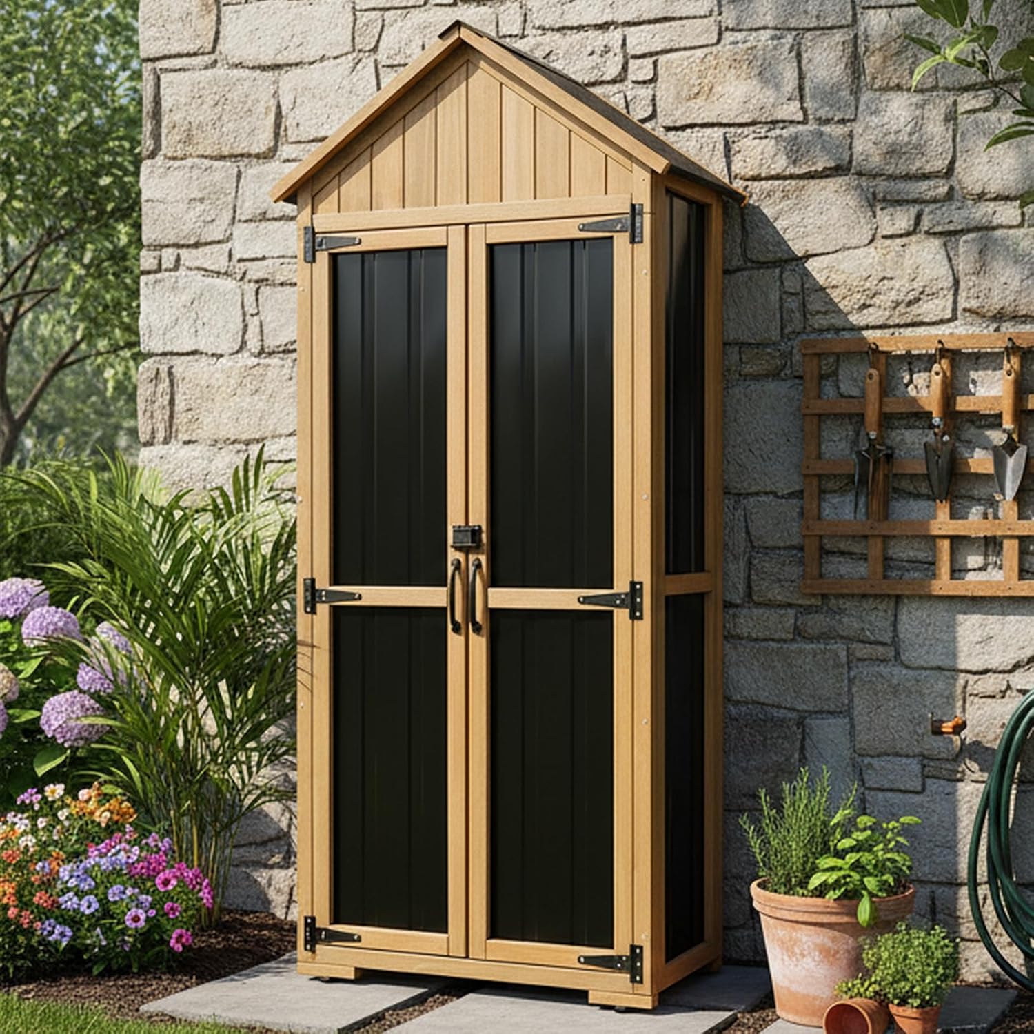 PetsCosset Outdoor Storage Cabinet - Waterproof & Durable