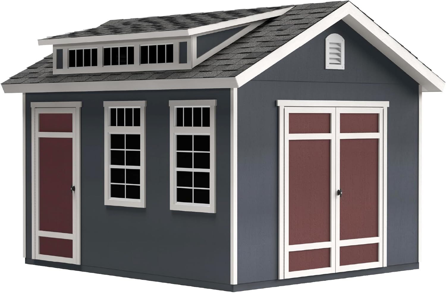 Handy Home Products 12x10 Wooden Storage Shed Kit