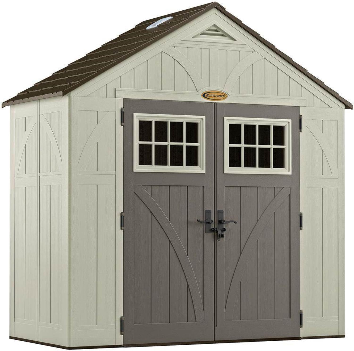 Suncast Tremont 8' x 4' Resin Storage Shed
