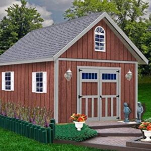 Best Barns Springfield 12x16 Wood Shed Kit (No Floor)
