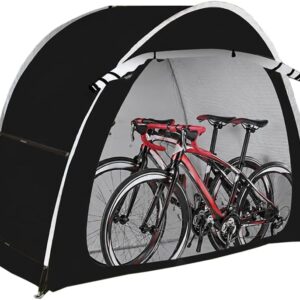 MZYRZ Portable Outdoor Bike Storage Tent Cover