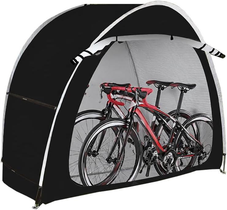 MZYRZ Portable Outdoor Bike Storage Tent Cover