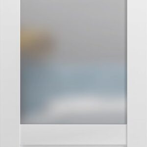 SARTODOORS Lucia 22 White Silk Barn Door Panel 42x84"