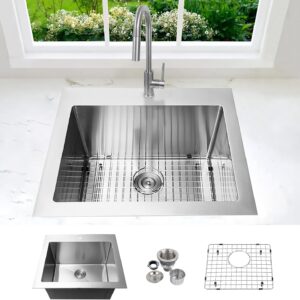 KABCO KLA01SSG 25in Commercial Laundry Sink Bundle