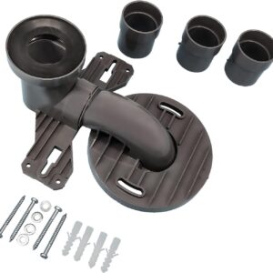 Adjustable Toilet Offset Flange Kit for TOTO TSU01W