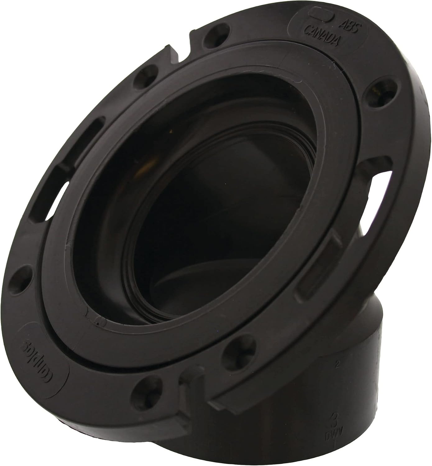 3" ABS 45° Closet Flange, Jones Stephens