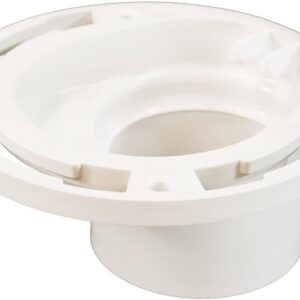 Jones Stephens 3x4 PVC 4-Way Closet Flange