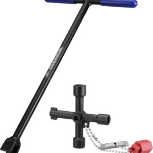 WORKPRO 28" Water Meter Key with 4-Way Utility Tool