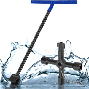 Water Meter Key Set – 2-Piece Steel Shut Off Tool