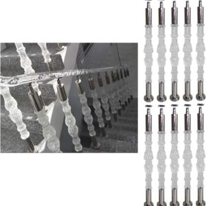 Clear Acrylic Stair Balusters – 10pcs, 100cm Height