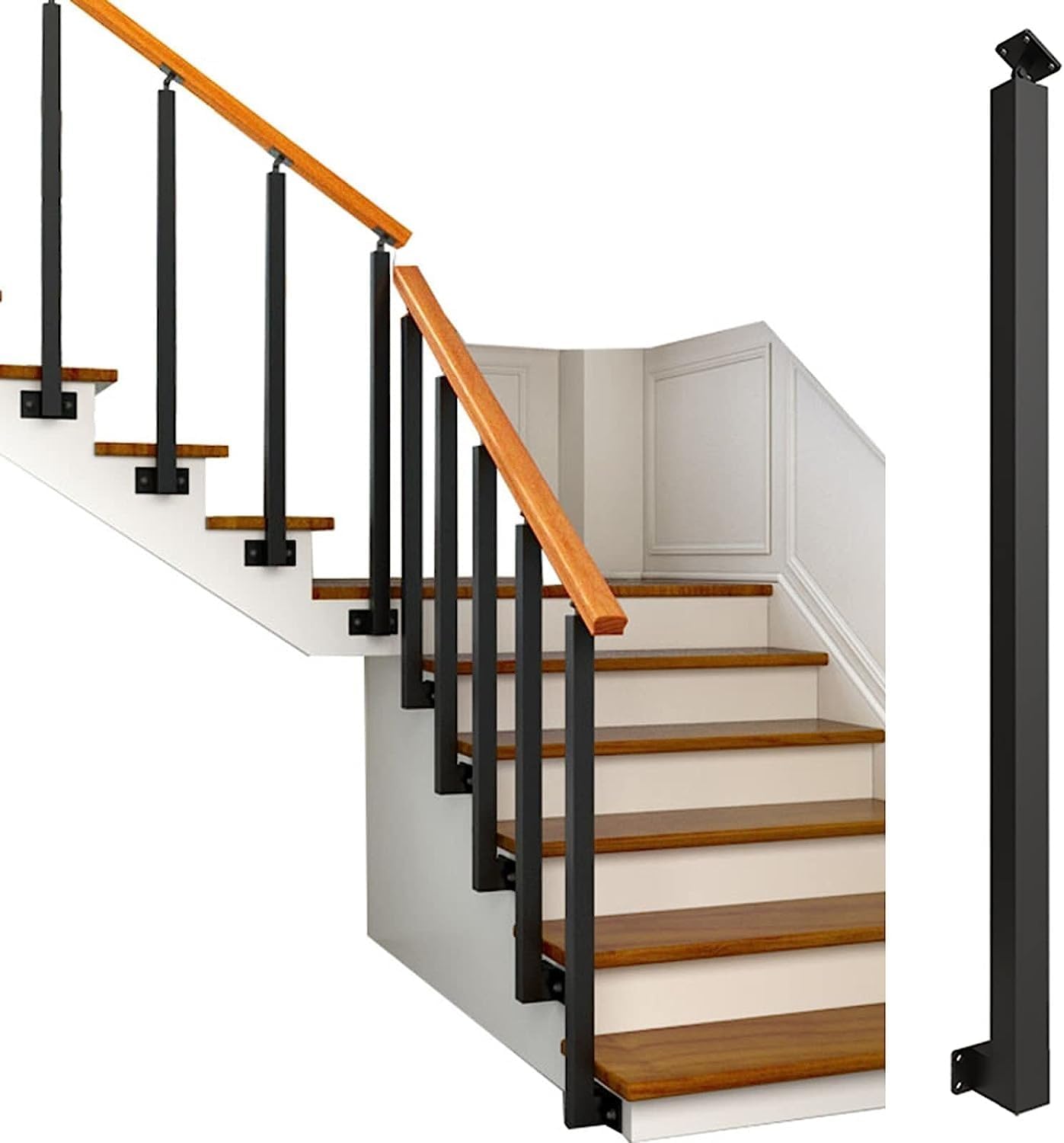 Adjustable Metal Stair Balusters - Deck & Railing Posts