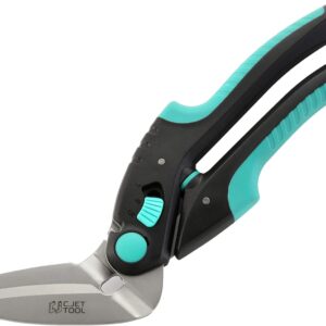 C.JET TOOL 10" Heavy Duty Carpet Cutter - Turquoise