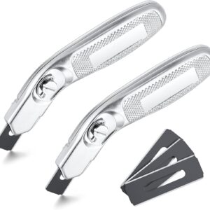 Lasnten 2-Pc Heavy Duty Carpet Knife with 6 Blades