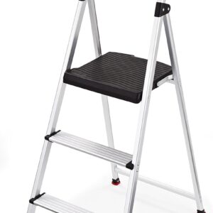 Rubbermaid 3-Step Aluminum Step Stool