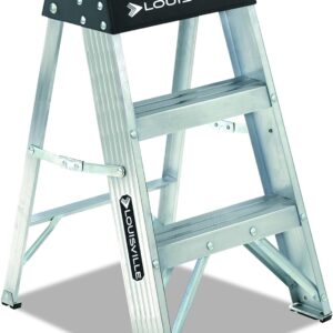 Louisville Ladder 2-ft Aluminum Step Stool, 300 lbs