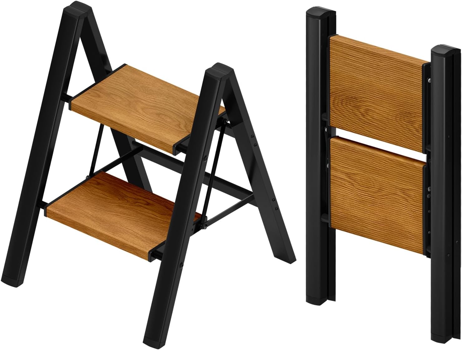 Taranta 2-Step Aluminum Ladder, Lightweight Step Stool