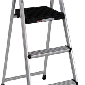 Cosco 3-Step Aluminum Folding Step Ladder - 225 lbs