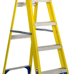 Louisville Ladder FS2005 5-ft Fiberglass Step Ladder, 250 lbs