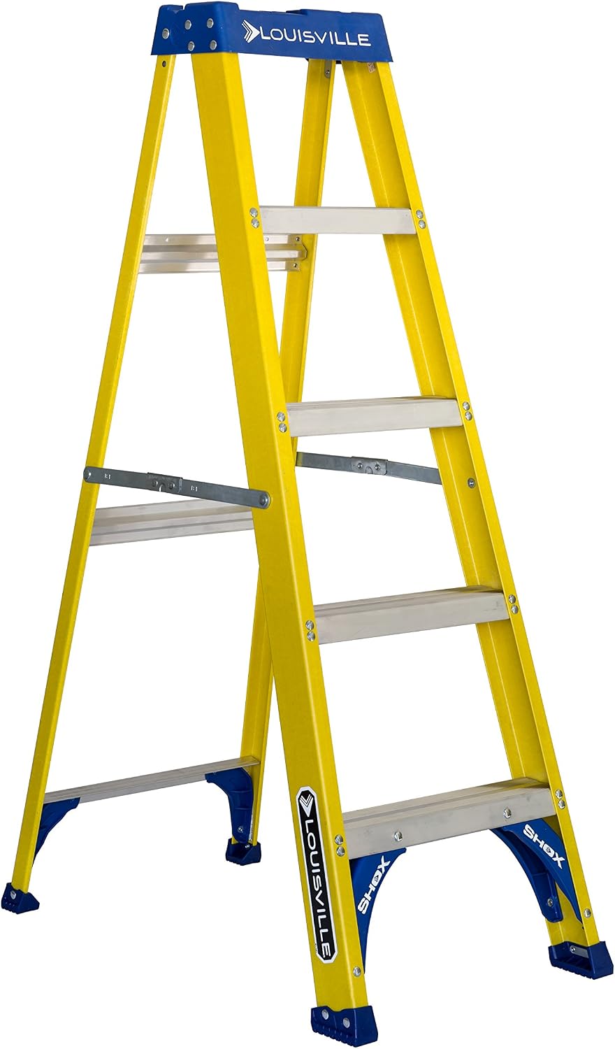 Louisville Ladder FS2005 5-ft Fiberglass Step Ladder, 250 lbs