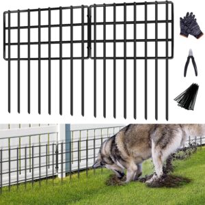 25-Pack Dog & Rabbit Proof Garden Fence, 17in x 27ft