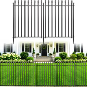 MIWEVRO 10-Panel Garden Fence, 32in(H) x 22ft(L)