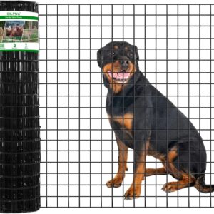 GILPWA 36inx50ft Vinyl-Coated Wire Fence 2" Mesh