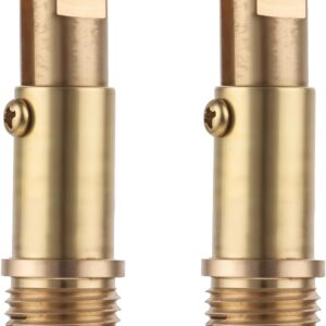 2pcs Gold Brass Sink Drain Stopper for Bathroom