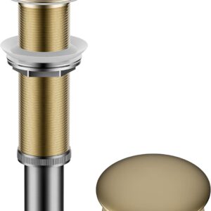 KRAUS Brushed Gold Pop-Up Drain for Vessel Sinks