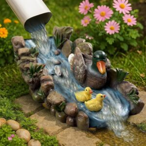 Resin Duck Gutter Splash Block – Outdoor Water Guard